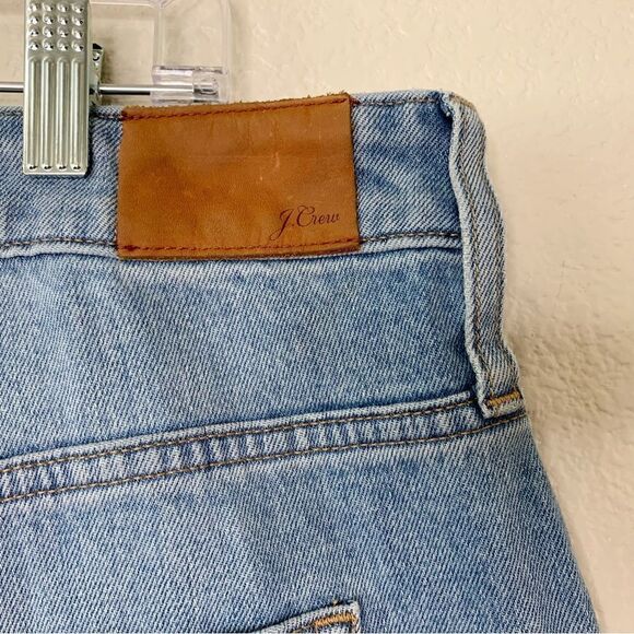 NWOT J. Crew Curvy High Rise 90’s Classic Straight Women’s Jeans - Picture 8 of 12